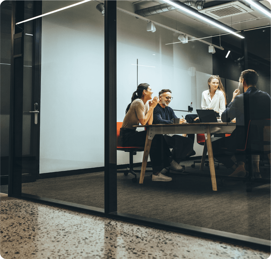 JCS Software team collaborating on innovative technology solutions